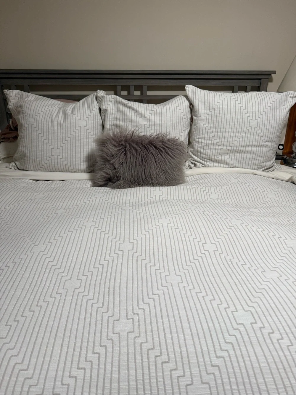 West Elm Mongolian Lamb Pillow Cover